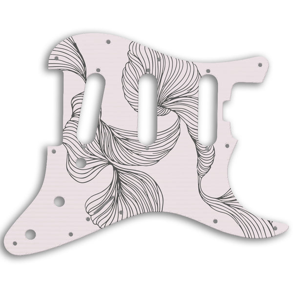 Fender Stratocaster American Elite SSS Strat Custom Pickguard Scratchplate Line Design