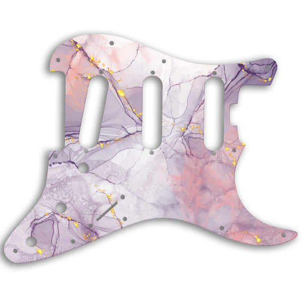 Fender Stratocaster American Elite SSS Strat Custom Pickguard Scratchplate Marble Design