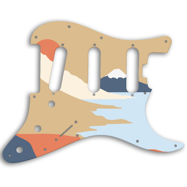 Fender Stratocaster American Elite SSS Strat Custom Pickguard Scratchplate MINIMAL Design