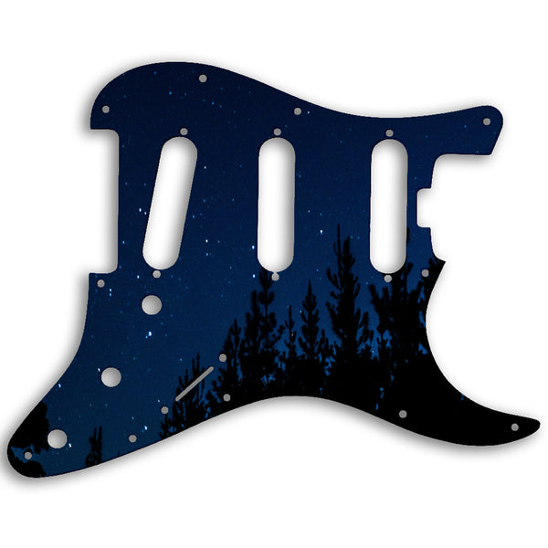 Fender Stratocaster American Elite SSS Strat Custom Pickguard Scratchplate NIGHT Design