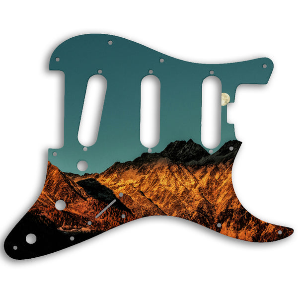 Fender Stratocaster American Elite SSS Strat Custom Pickguard Scratchplate NIGHT Design