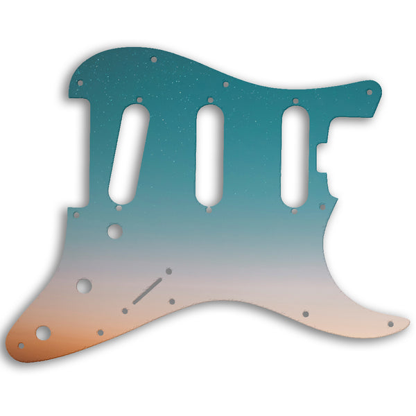 Fender Stratocaster American Elite SSS Strat Custom Pickguard Scratchplate NIGHT Design