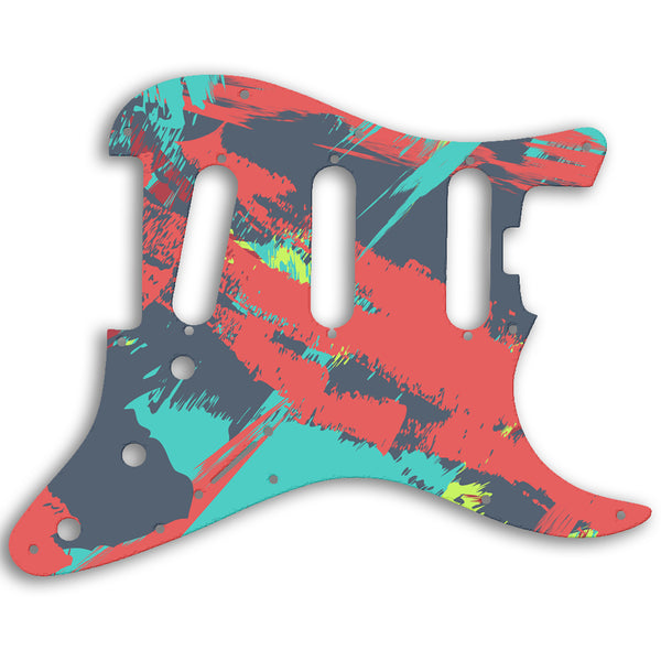 Fender Stratocaster American Elite SSS Strat Custom Pickguard Scratchplate PAINT Design