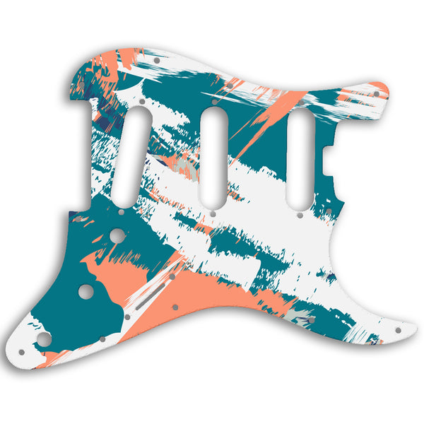 Fender Stratocaster American Elite SSS Strat Custom Pickguard Scratchplate PAINT Design