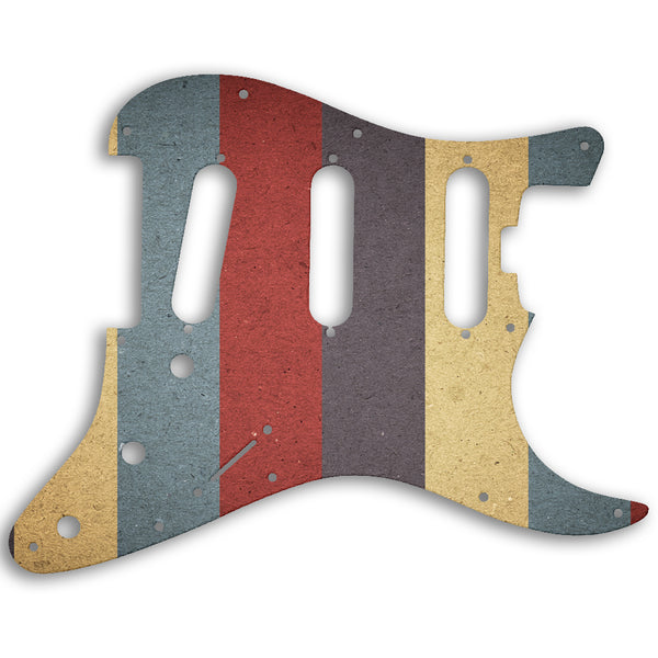 Fender Stratocaster American Elite SSS Strat Custom Pickguard Scratchplate RETRO Design