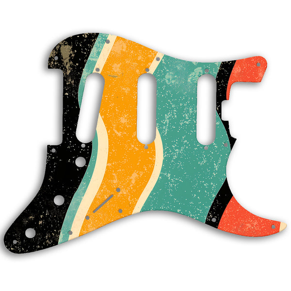 Fender Stratocaster American Elite SSS Strat Custom Pickguard Scratchplate RETRO Design