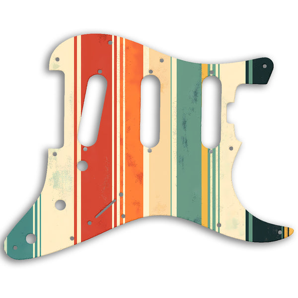 Fender Stratocaster American Elite SSS Strat Custom Pickguard Scratchplate RETRO Design