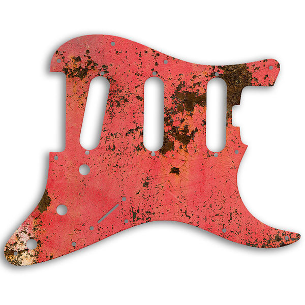 Fender Stratocaster American Elite SSS Strat Custom Pickguard Scratchplate Rust Design