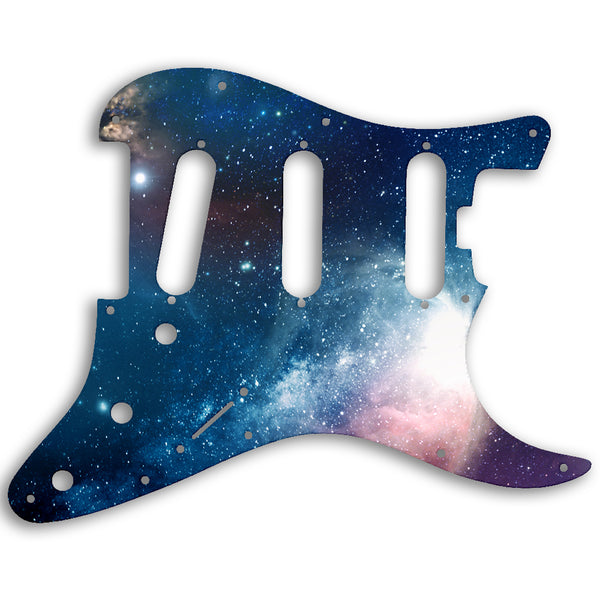 Fender Stratocaster American Elite SSS Strat Custom Pickguard Scratchplate SPACE Design