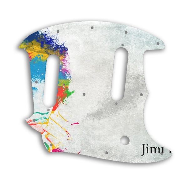 Fender American Performer Mustang Custom Pickguard Scratchplate Jimi Design