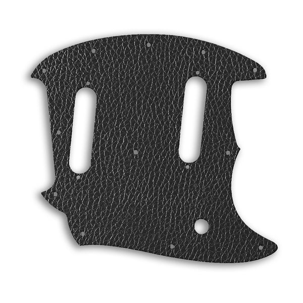 Fender American Performer Mustang Custom Pickguard Scratchplate Leather Design