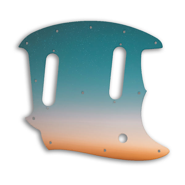 Fender American Performer Mustang Custom Pickguard Scratchplate NIGHT Design