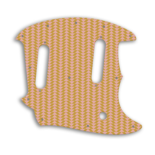 Fender American Performer Mustang Custom Pickguard Scratchplate Pattern Design