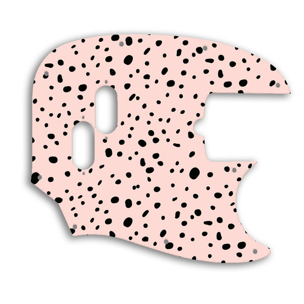 Fender American Performer Mustang Bass Custom Pickguard Scratchplate GIRLY Design