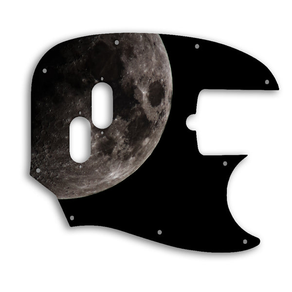 Fender American Performer Mustang Bass Custom Pickguard Scratchplate MOON Design