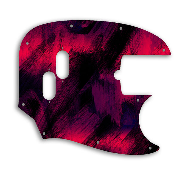 Fender American Performer Mustang Bass Custom Pickguard Scratchplate PAINT Design