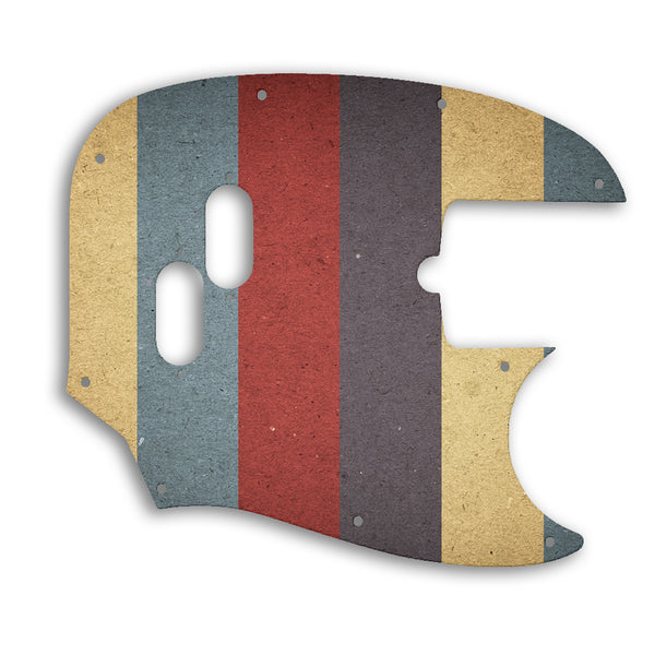 Fender American Performer Mustang Bass Custom Pickguard Scratchplate RETRO Design