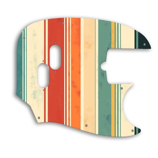 Fender American Performer Mustang Bass Custom Pickguard Scratchplate RETRO Design