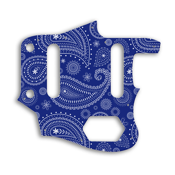 Fender American Professional Jaguar Custom Pickguard Scratchplate Paisley Design