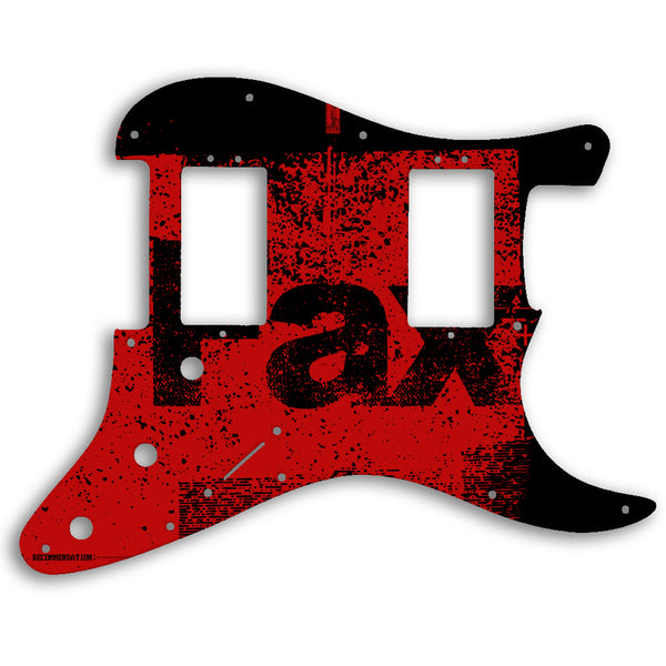 Fender American Professional HH Stratocaster Custom Pickguard Scratchplate ABSTRACT Design