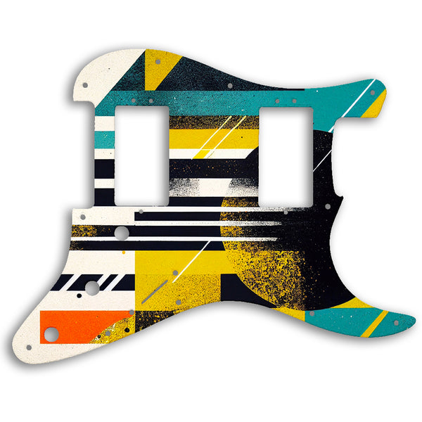 Fender American Professional HH Stratocaster Custom Pickguard Scratchplate ABSTRACT Design