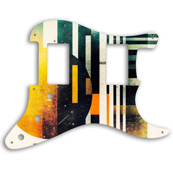 Fender American Professional HH Stratocaster Custom Pickguard Scratchplate ABSTRACT Design