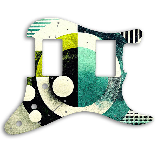 Fender American Professional HH Stratocaster Custom Pickguard Scratchplate ABSTRACT Design