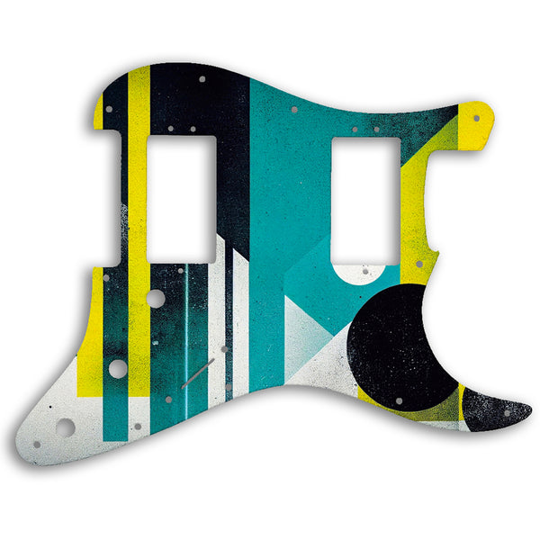 Fender American Professional HH Stratocaster Custom Pickguard Scratchplate ABSTRACT Design