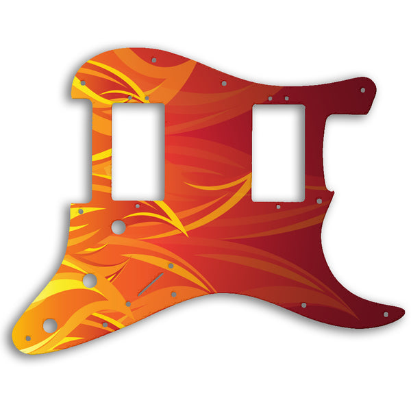 Fender American Professional HH Stratocaster Custom Pickguard Scratchplate Fire Design