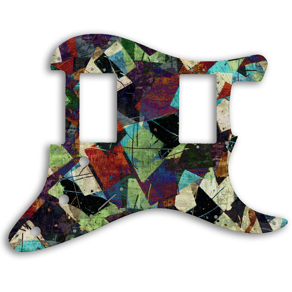 Fender American Professional HH Stratocaster Custom Pickguard Scratchplate GEOMETRIC Design