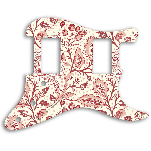 Fender American Professional HH Stratocaster Custom Pickguard Scratchplate INDIAN_FLORAL Design