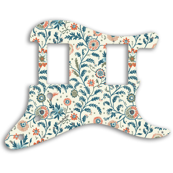 Fender American Professional HH Stratocaster Custom Pickguard Scratchplate INDIAN_FLORAL Design