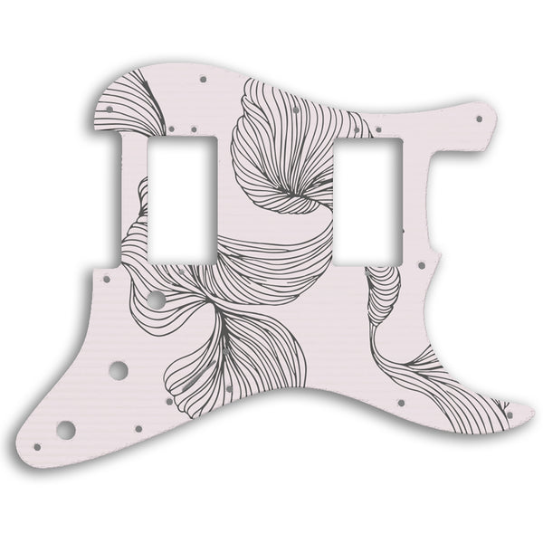 Fender American Professional HH Stratocaster Custom Pickguard Scratchplate Line Design