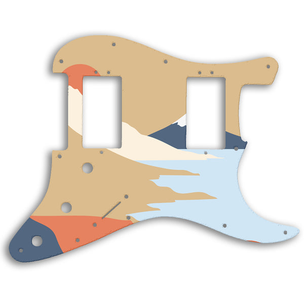 Fender American Professional HH Stratocaster Custom Pickguard Scratchplate MINIMAL Design