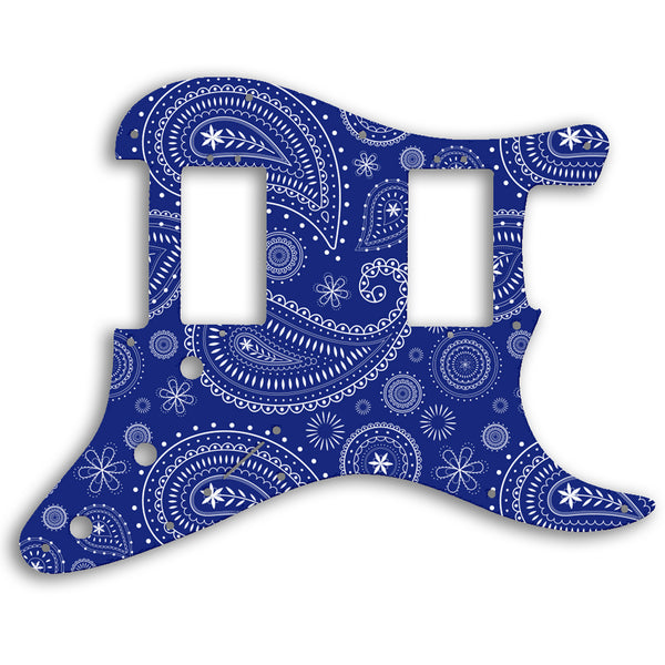 Fender American Professional HH Stratocaster Custom Pickguard Scratchplate Paisley Design