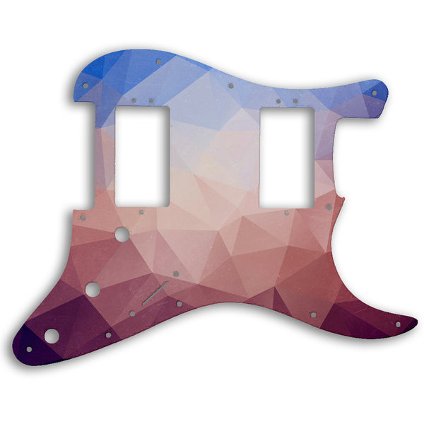 Fender American Professional HH Stratocaster Custom Pickguard Scratchplate POLYGON Design