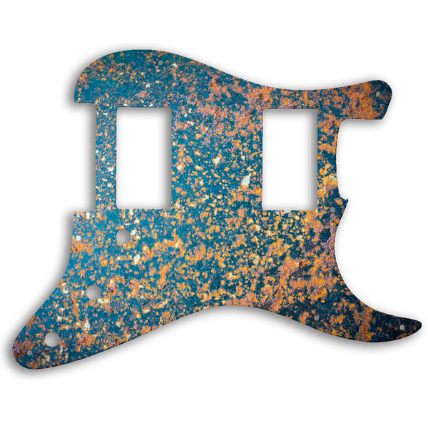 Fender American Professional HH Stratocaster Custom Pickguard Scratchplate Rust Design