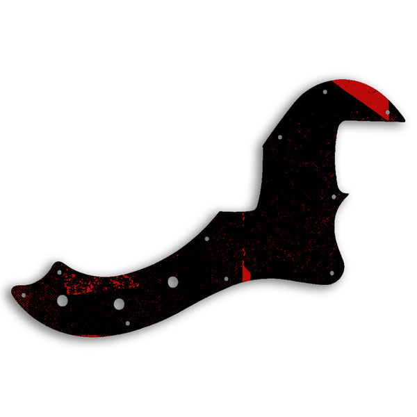 Fender AMERICAN STANDARD DIMENSION BASS IV Custom Pickguard Scratchplate ABSTRACT Design