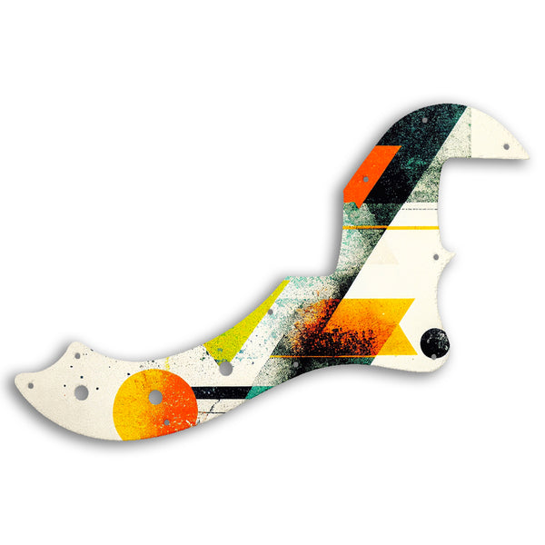 Fender AMERICAN STANDARD DIMENSION BASS IV Custom Pickguard Scratchplate ABSTRACT Design