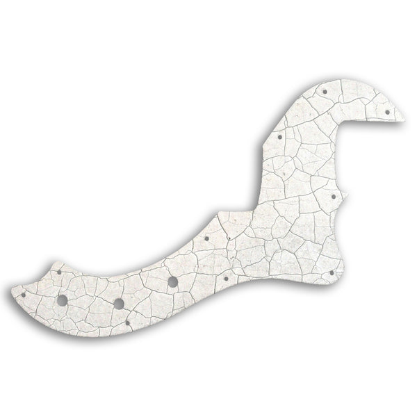 Fender AMERICAN STANDARD DIMENSION BASS IV Custom Pickguard Scratchplate CRACKED Design