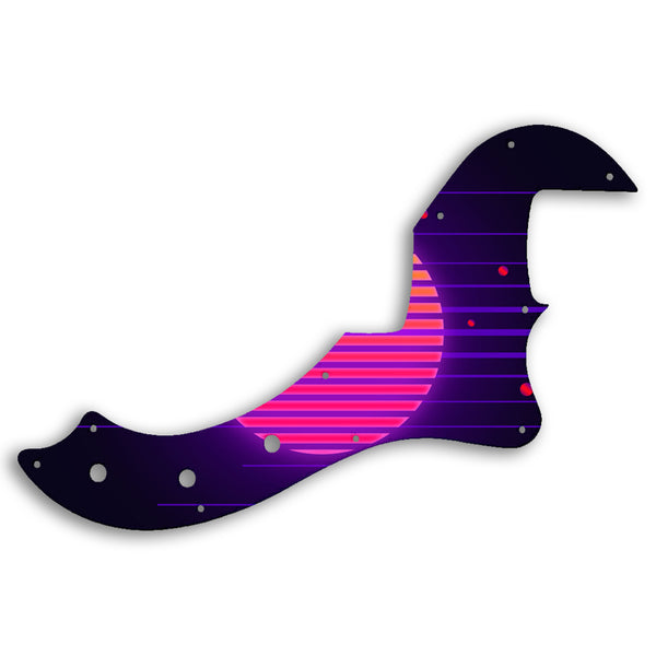 Fender AMERICAN STANDARD DIMENSION BASS IV Custom Pickguard Scratchplate TRON Design