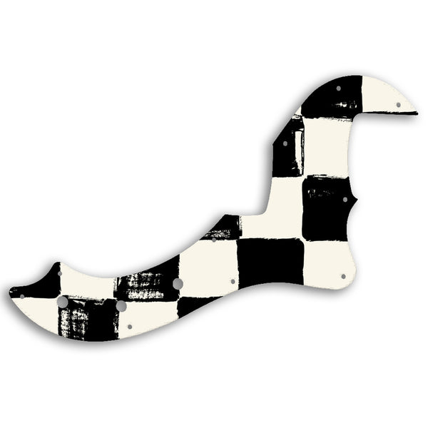 Fender AMERICAN STANDARD DIMENSION BASS V Custom Pickguard Scratchplate CHESS Design