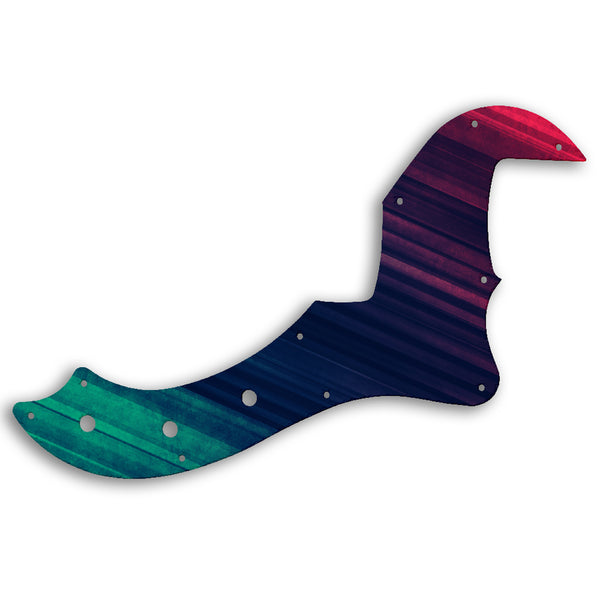 Fender AMERICAN STANDARD DIMENSION BASS V Custom Pickguard Scratchplate GRUNGE Design