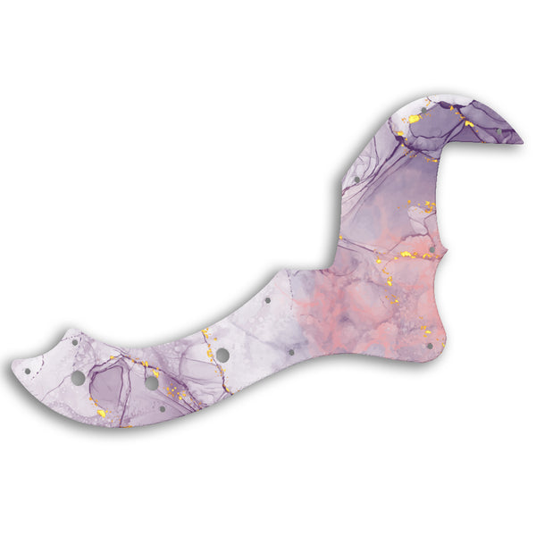 Fender AMERICAN STANDARD DIMENSION BASS V Custom Pickguard Scratchplate Marble Design