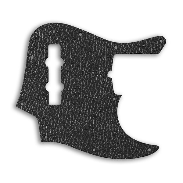 Fender American Ultra Jazz Bass 4 String Custom Pickguard Scratchplate Leather Design