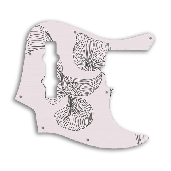 Fender American Ultra Jazz Bass 4 String Custom Pickguard Scratchplate Line Design