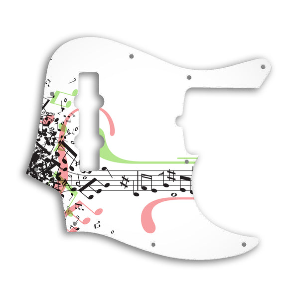 Fender American Ultra Jazz Bass 4 String Custom Pickguard Scratchplate Music Design