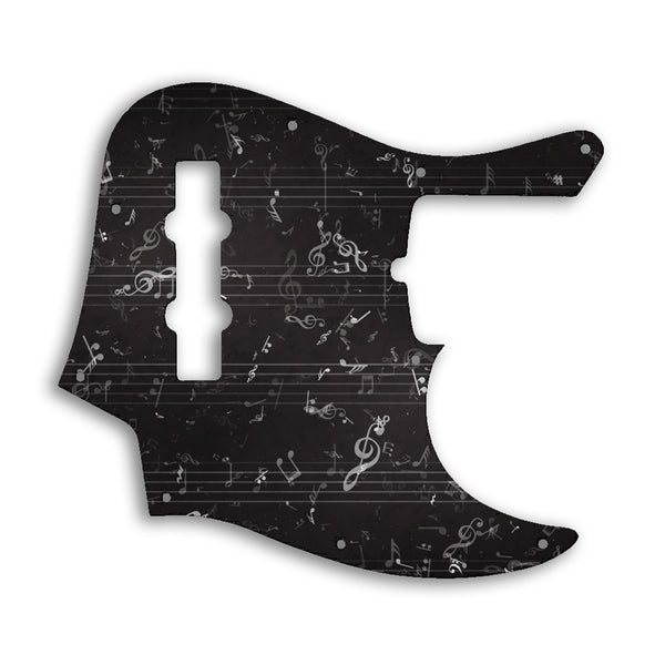 Fender American Ultra Jazz Bass 4 String Custom Pickguard Scratchplate Music Design