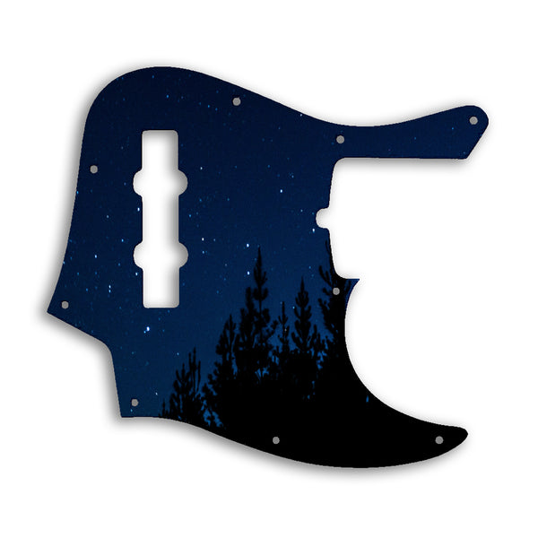 Fender American Ultra Jazz Bass 4 String Custom Pickguard Scratchplate NIGHT Design