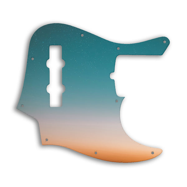 Fender American Ultra Jazz Bass 4 String Custom Pickguard Scratchplate NIGHT Design